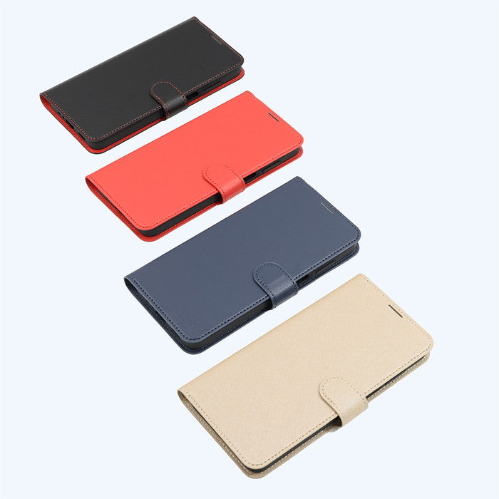 Like standard 耐衝撃 マグネットベルト シンプル 手帳型レザーケース