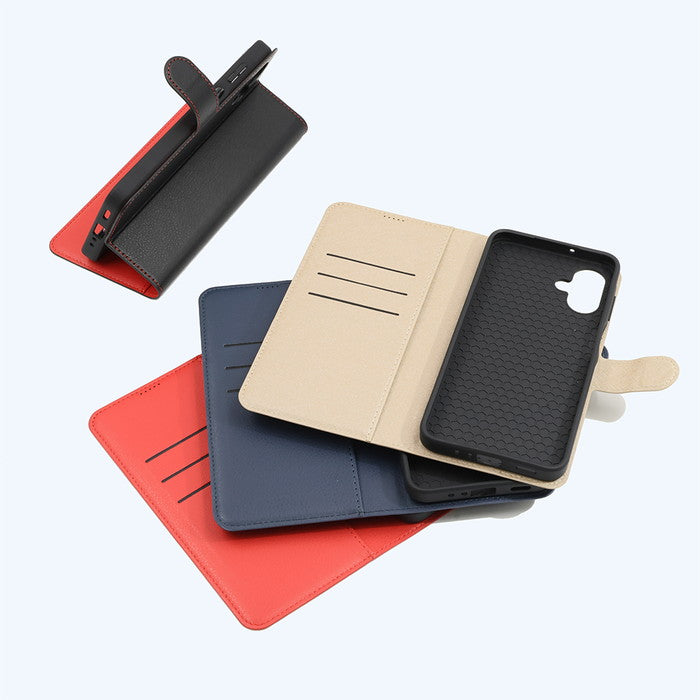 Like standard 耐衝撃 マグネットベルト シンプル 手帳型レザーケース