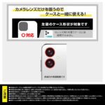 Like standard カメラ ガラスフィルム 10H eyes 単眼 レンズカバー 2枚 1セット入り
