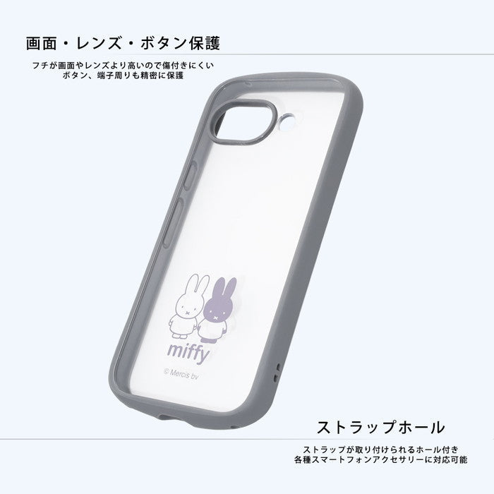 ミッフィー / Puffull 衝撃吸収 バンパー ハイブリッドケース