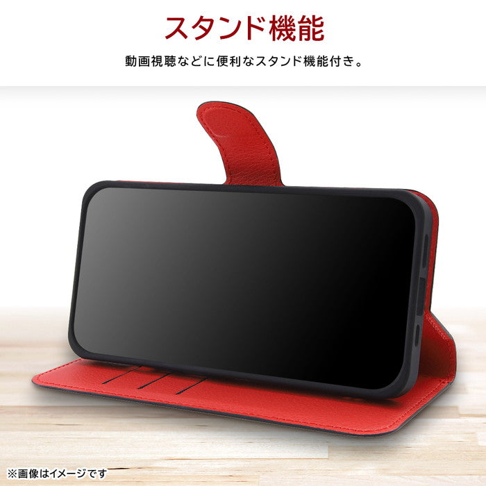 ディズニー / 衝撃吸収 マグネットベルト シンプル 手帳型レザーケース