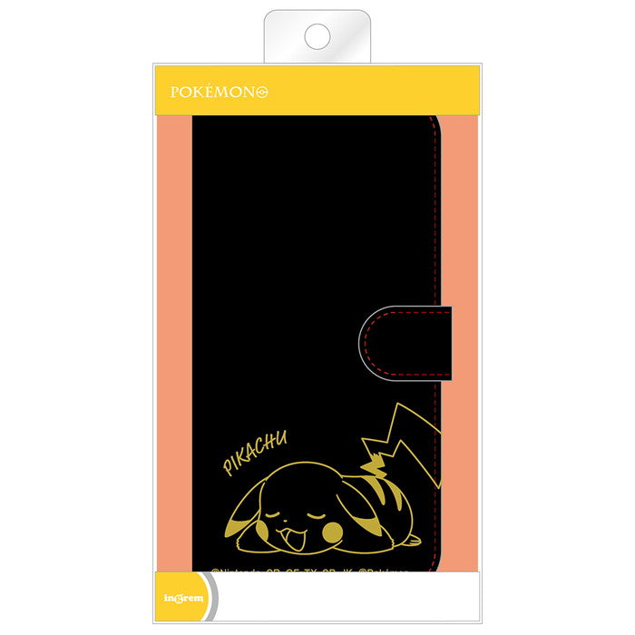 ポケットモンスター / 衝撃吸収 マグネットベルト シンプル 手帳型レザーケース