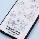 トムとジェリー / maru 衝撃吸収 バンパー ハイブリッドケース