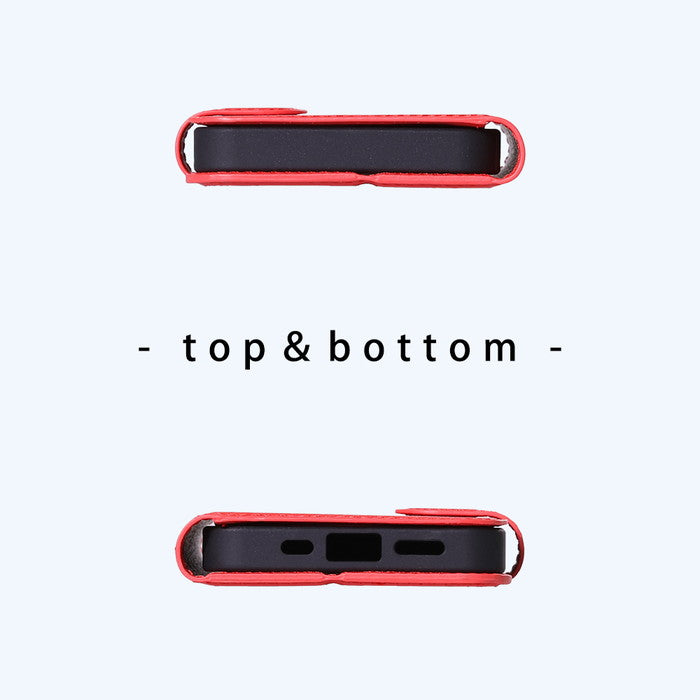 ムーミン / 耐衝撃 マグネットベルト シンプル 手帳型レザーケース