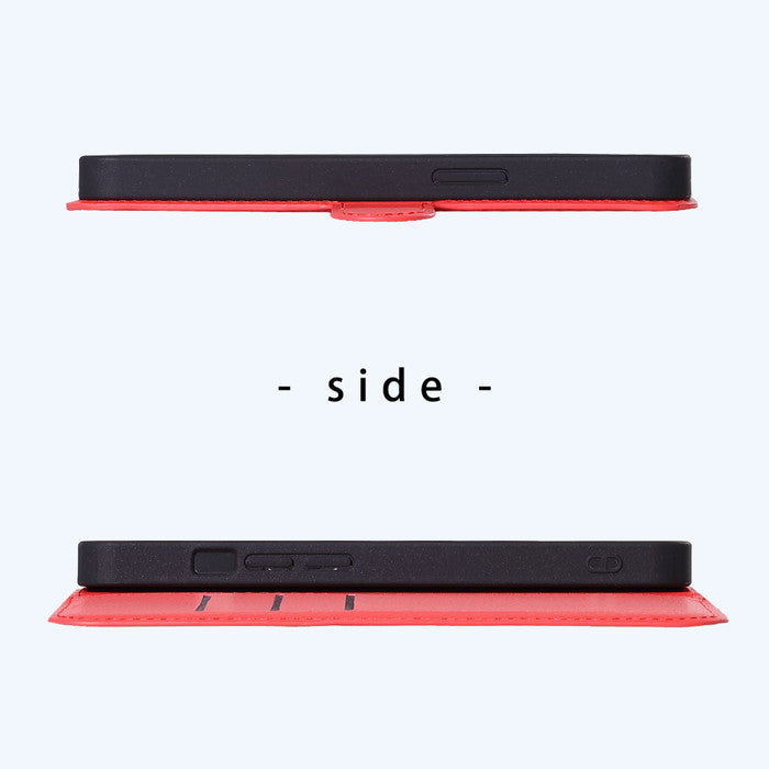 ムーミン / 耐衝撃 マグネットベルト シンプル 手帳型レザーケース