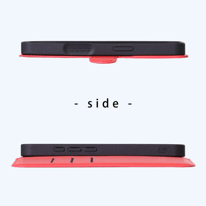 ムーミン / 耐衝撃 マグネットベルト シンプル 手帳型レザーケース