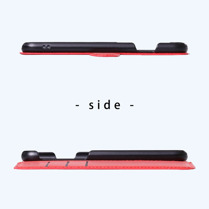 ムーミン / 耐衝撃 マグネットベルト シンプル 手帳型レザーケース