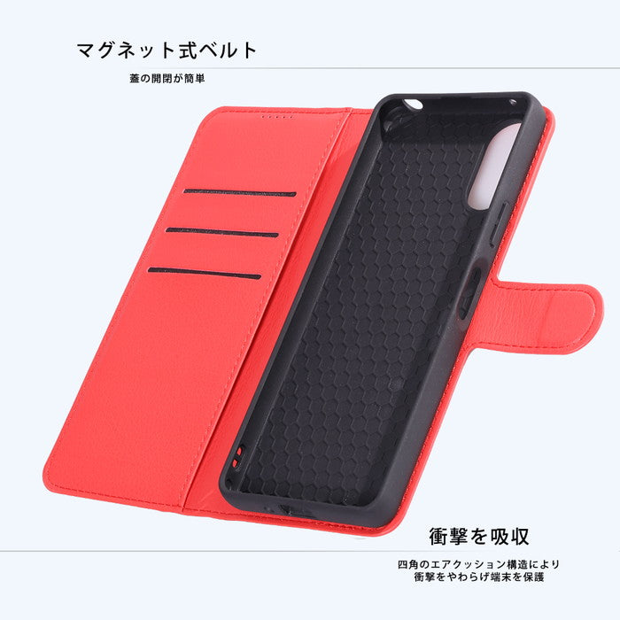 ムーミン / 耐衝撃 マグネットベルト シンプル 手帳型レザーケース