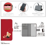 ムーミン / 耐衝撃 マグネットベルト シンプル 手帳型レザーケース