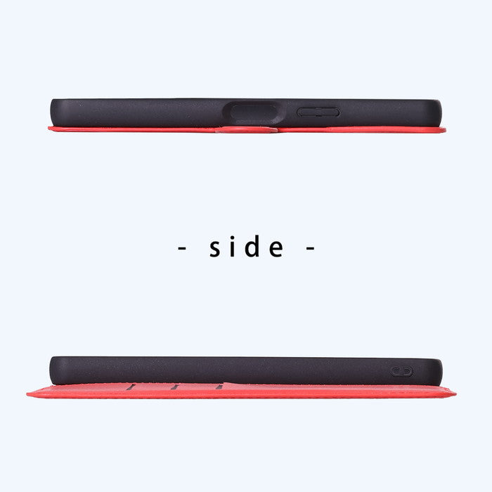 ムーミン / 耐衝撃 マグネットベルト シンプル 手帳型レザーケース