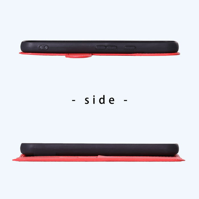 ムーミン / 耐衝撃 マグネットベルト シンプル 手帳型レザーケース