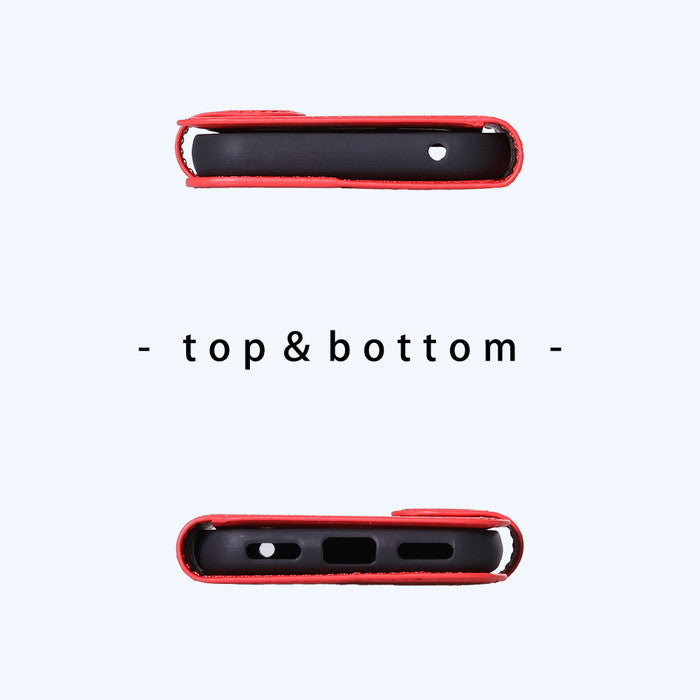 ムーミン / 耐衝撃 マグネットベルト シンプル 手帳型レザーケース