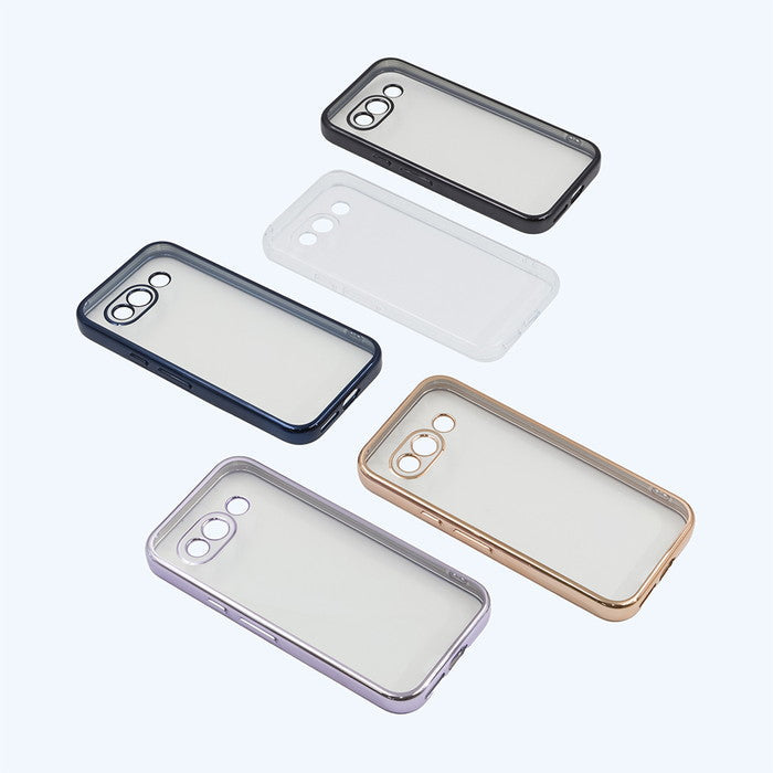 Like standard 精密設計 カメラ保護 衝撃吸収 バンパー メタリック TPUソフトケース
