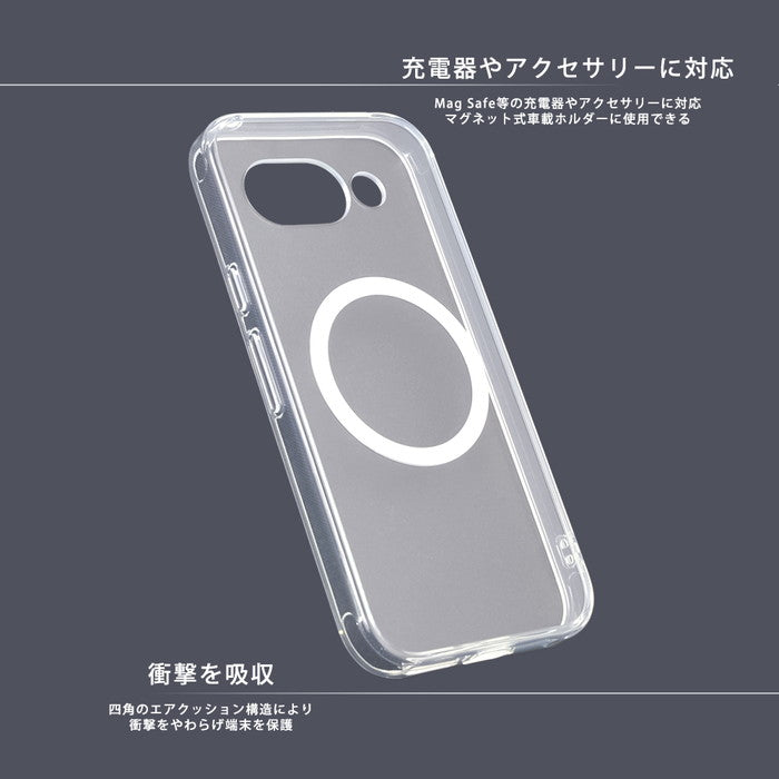 Like standard MagSafe対応 マグネットアクセサリー対応 衝撃吸収 バンパー ハイブリッドケース