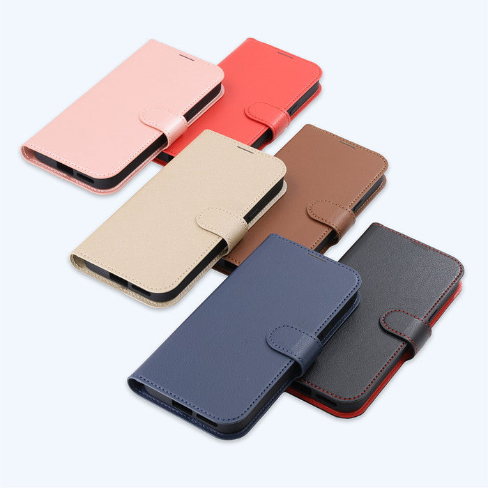 Like standard 耐衝撃 マグネットベルト シンプル 手帳型レザーケース