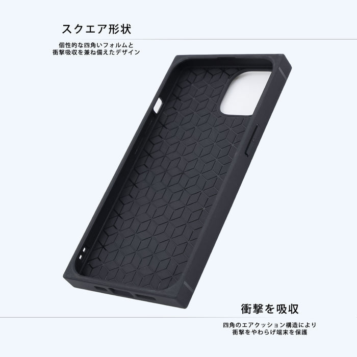 ディズニー / KAKU 衝撃吸収 バンパー スクエア ハイブリッドケース