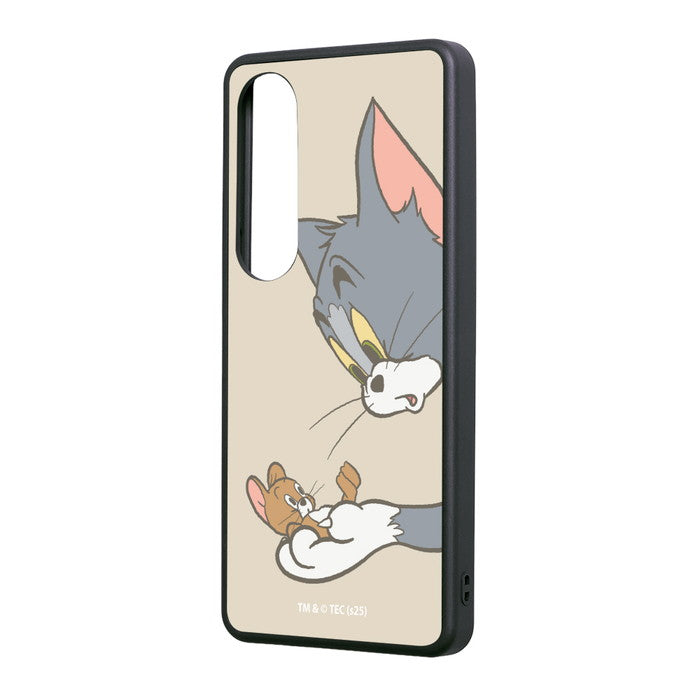 トムとジェリー / maru 衝撃吸収 バンパー ハイブリッドケース / トムとジェリー_キャッチ