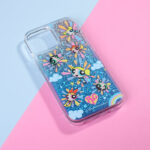 パワーパフガールズ / 衝撃吸収 バンパー 動く キラキラ ラメ グリッターケース