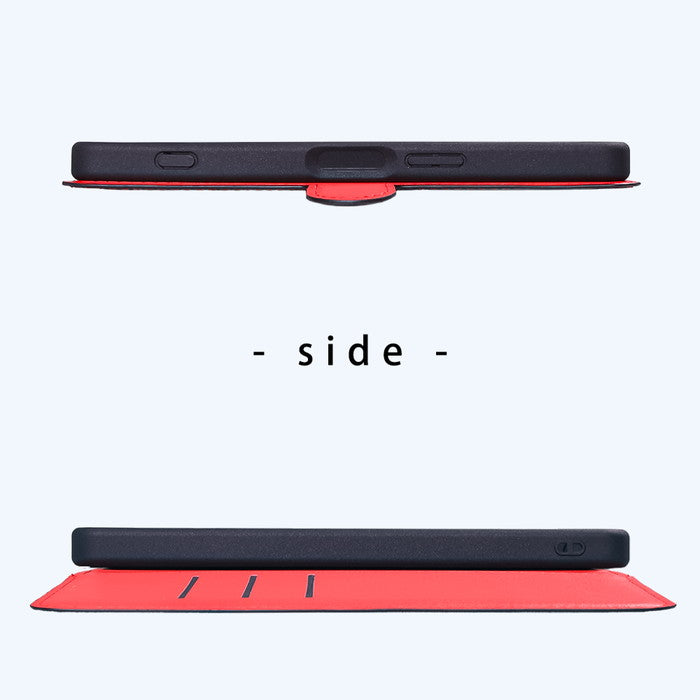 Like standard 耐衝撃 マグネットベルト シンプル 手帳型レザーケース