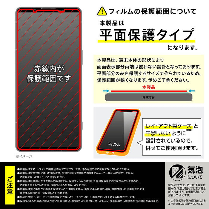Like standard ガラスフィルム 光沢 平面保護 硬度10H