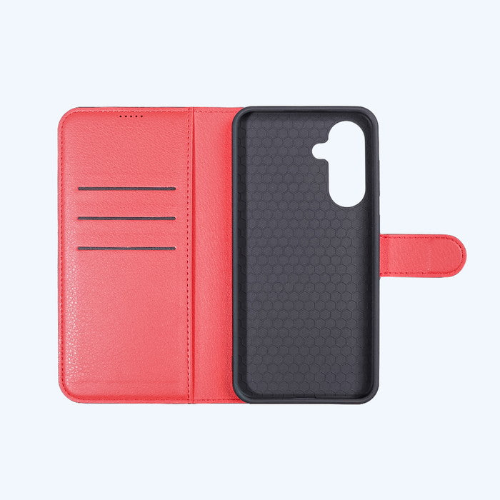Like standard 耐衝撃 マグネットベルト シンプル 手帳型レザーケース