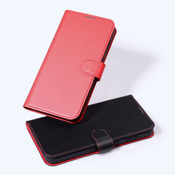Like standard 耐衝撃 マグネットベルト シンプル 手帳型レザーケース