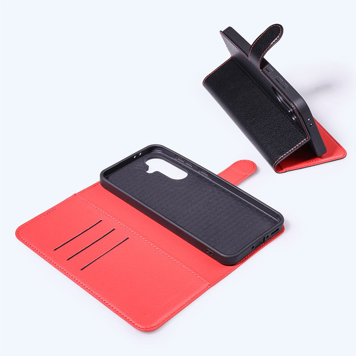 Like standard 耐衝撃 マグネットベルト シンプル 手帳型レザーケース