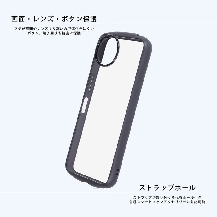 Like standard Puffull 耐衝撃 バンパー ハイブリッドケース