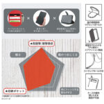 Like standard 耐衝撃 マグネットベルト シンプル 手帳型レザーケース
