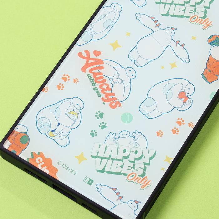 ディズニー / KAKU 衝撃吸収 バンパー スクエア ハイブリッドケース