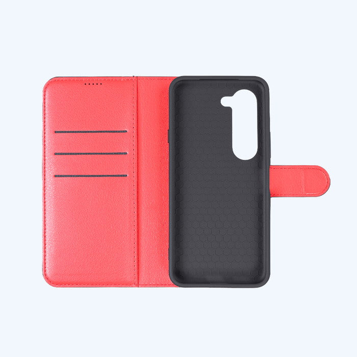Like standard 耐衝撃 マグネットベルト シンプル 手帳型レザーケース
