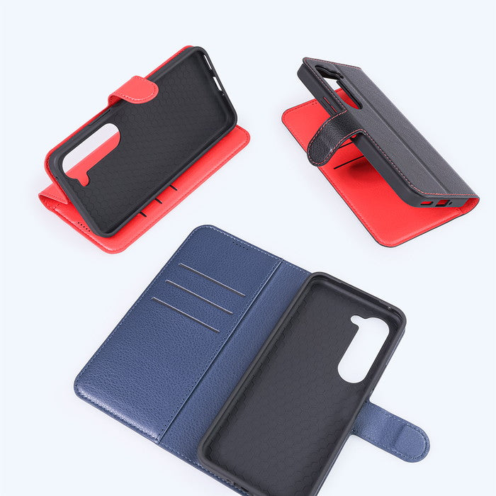 Like standard 耐衝撃 マグネットベルト シンプル 手帳型レザーケース