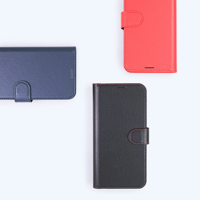 Like standard 耐衝撃 マグネットベルト シンプル 手帳型レザーケース