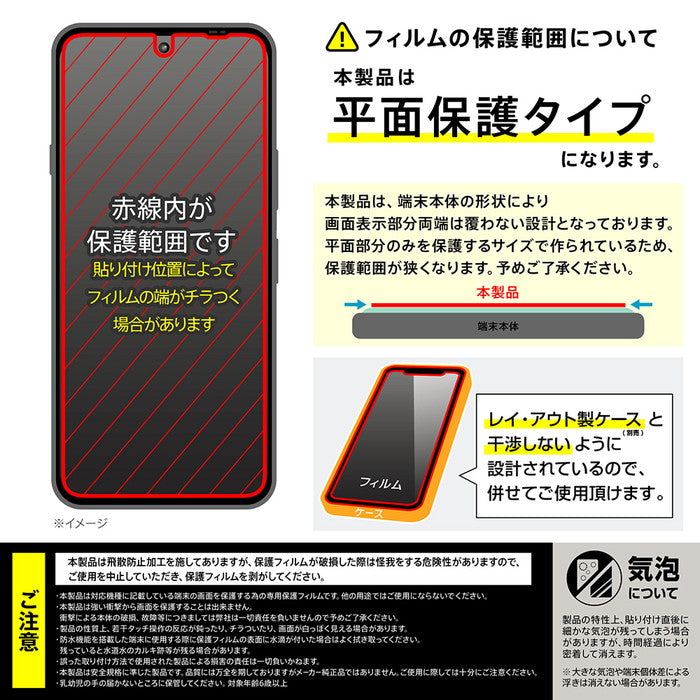 Like standard ガラスフィルム 光沢 平面保護 硬度10H