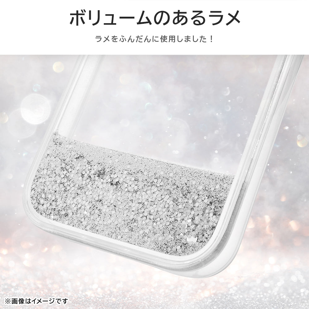 ディズニー / 衝撃吸収 バンパー 動く キラキラ ラメ グリッターケース