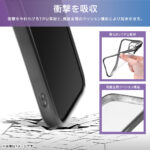 Like standard カメラ保護 衝撃吸収 バンパー メタリック TPUソフトケース