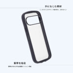 Like standard Puffull 耐衝撃 カメラ保護 バンパー ハイブリッドケース