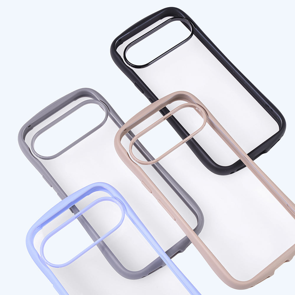 Like standard Puffull 耐衝撃 カメラ保護 バンパー ハイブリッドケース