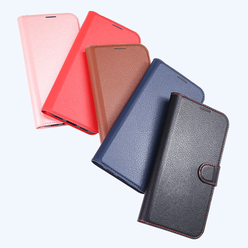 Like standard 耐衝撃 マグネットベルト シンプル 手帳型レザーケース