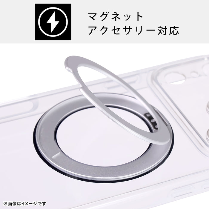 ハイブリッドタフケース 精密設計 5H マグネット充電対応 リング付き