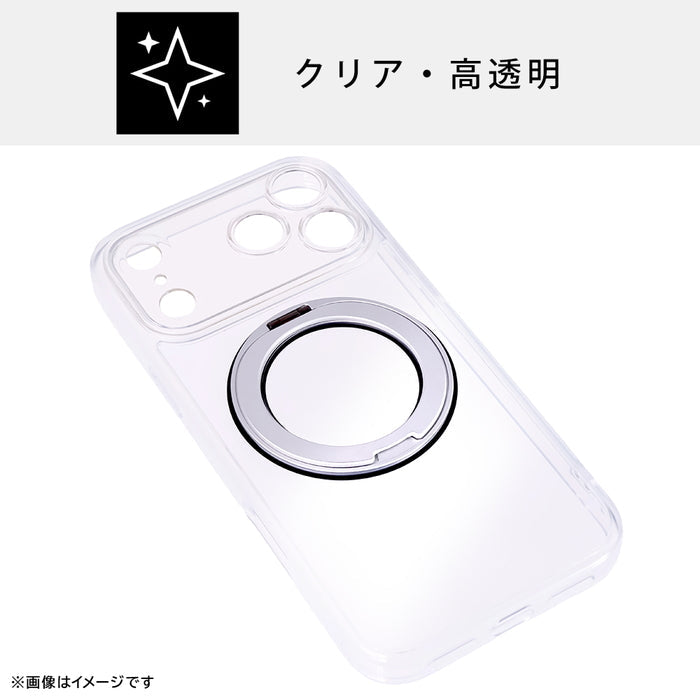 ハイブリッドタフケース 精密設計 5H マグネット充電対応 リング付き