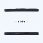 ハイブリッドケース シルキーマット マグネット充電対応 リング付き