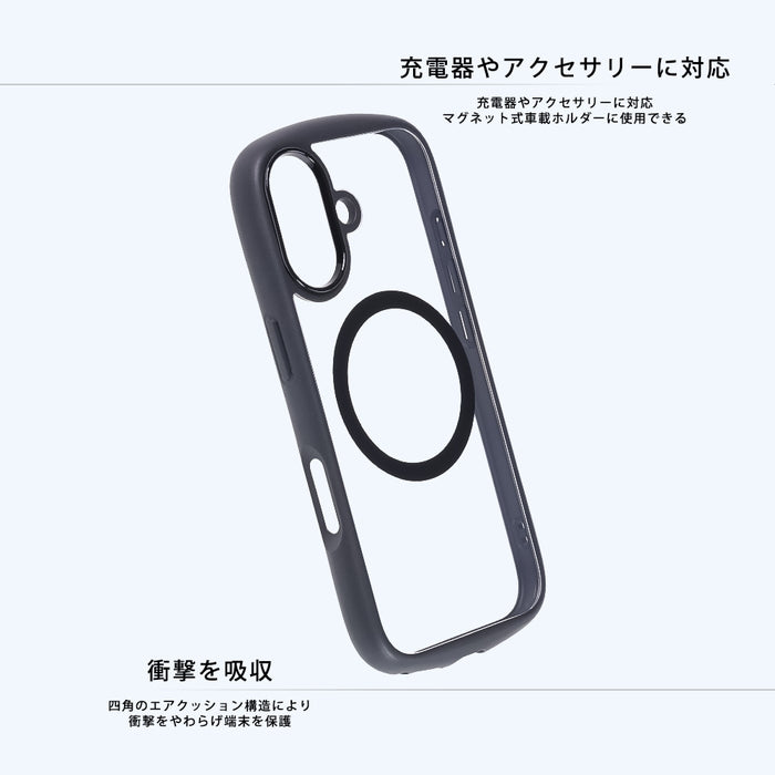 ハイブリッドガラスケース Puffull 10H +レンズガードリング マグネット充電対応