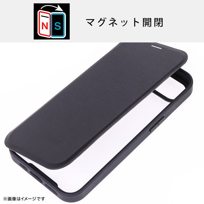 クリアフリップケース マグネット