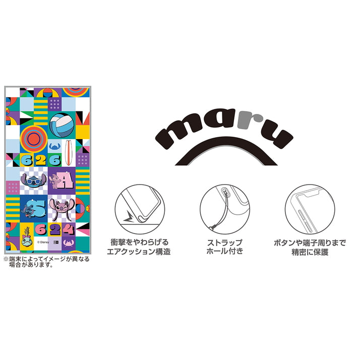 ディズニー / maru 衝撃吸収 バンパー ハイブリッドケース