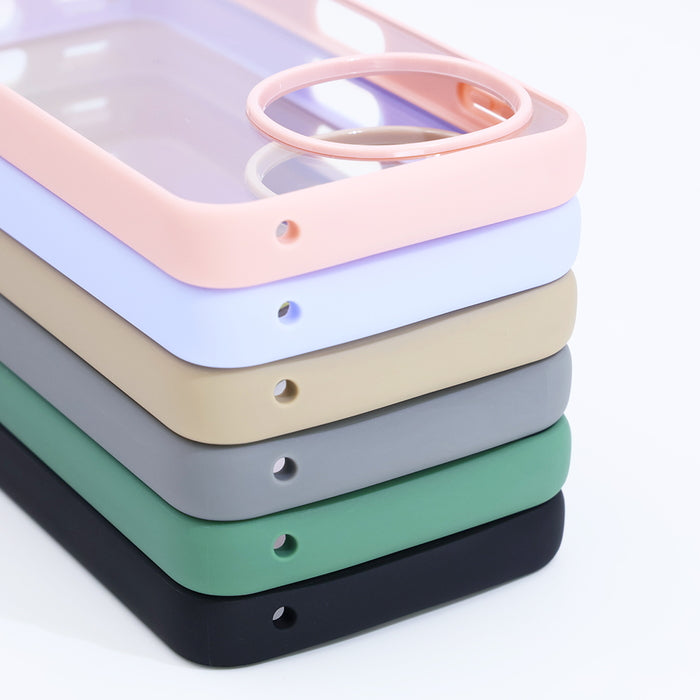 Puffull 耐衝撃 バンパー ストラップ金具付き ハイブリッドケース