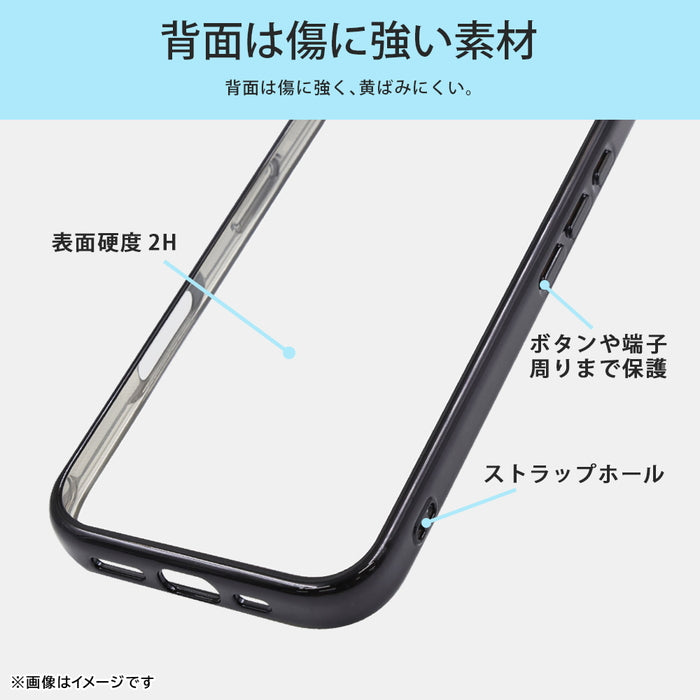 ディズニー / 衝撃吸収 バンパー メタリック ハイブリッドケース