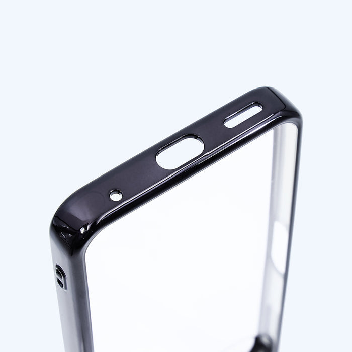 ディズニー / 衝撃吸収 バンパー メタリック ハイブリッドケース