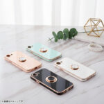 ソフトケース 精密設計 フレームメッキ リング付き