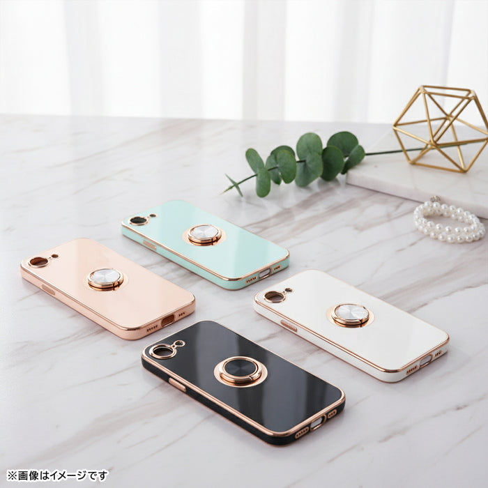 ソフトケース 精密設計 フレームメッキ リング付き